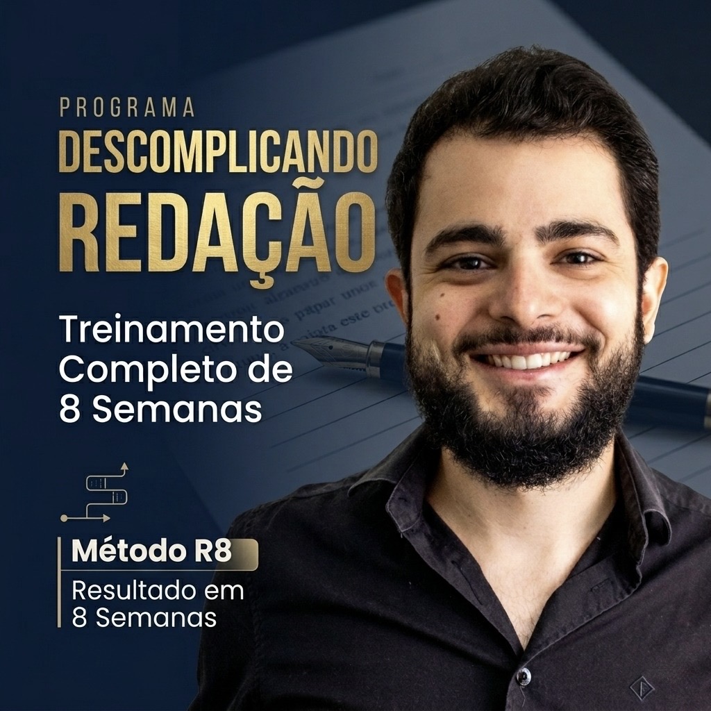 Professor do Programa Descomplicando Redação